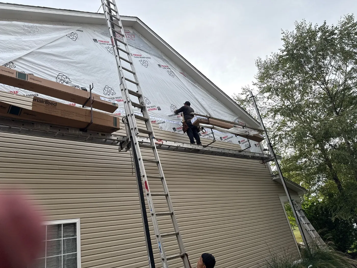 Siding by Maple Knoll Siding Company near North Crows Nest, IN